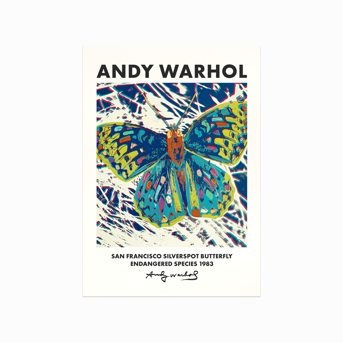 Andy Warhol  Butterfly