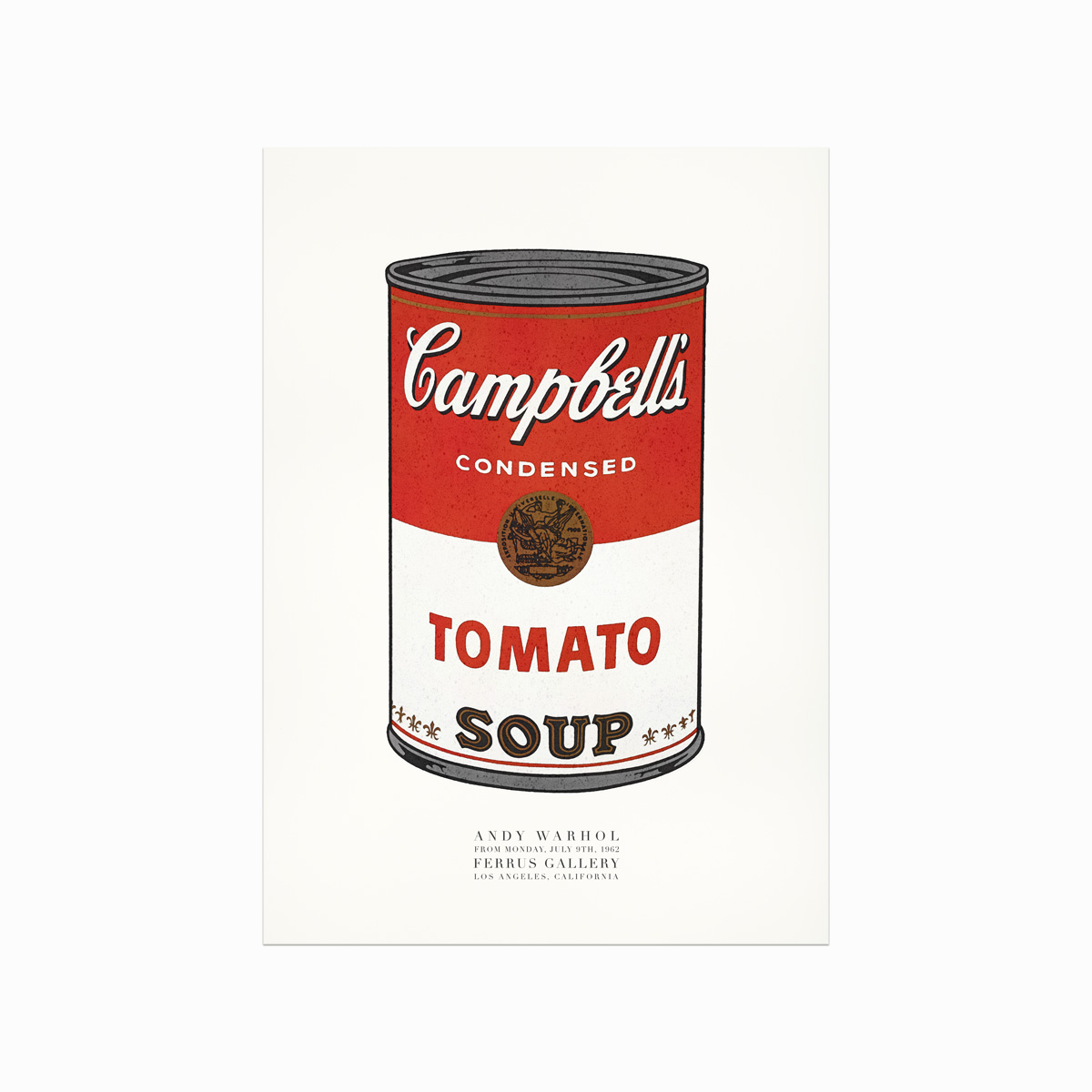 Andy Warhol  Campbell   Tomato Soup