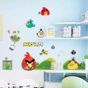 Angry Birds Wallsticker