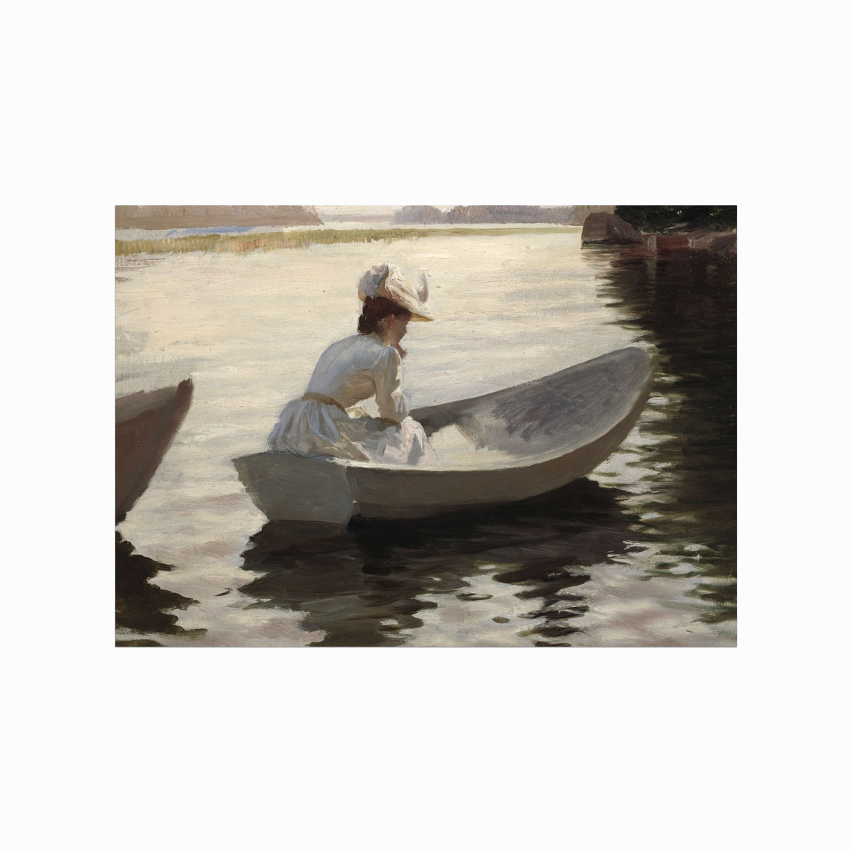Antik Plakat  On The Lake