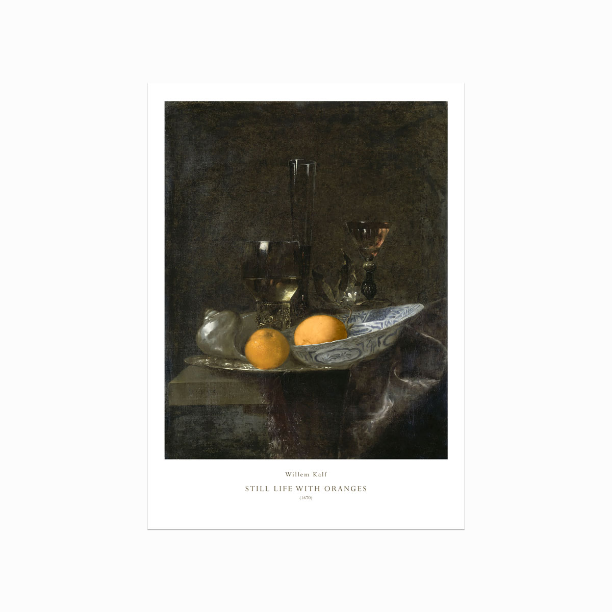 Antik Plakat  Still Life With Oranges
