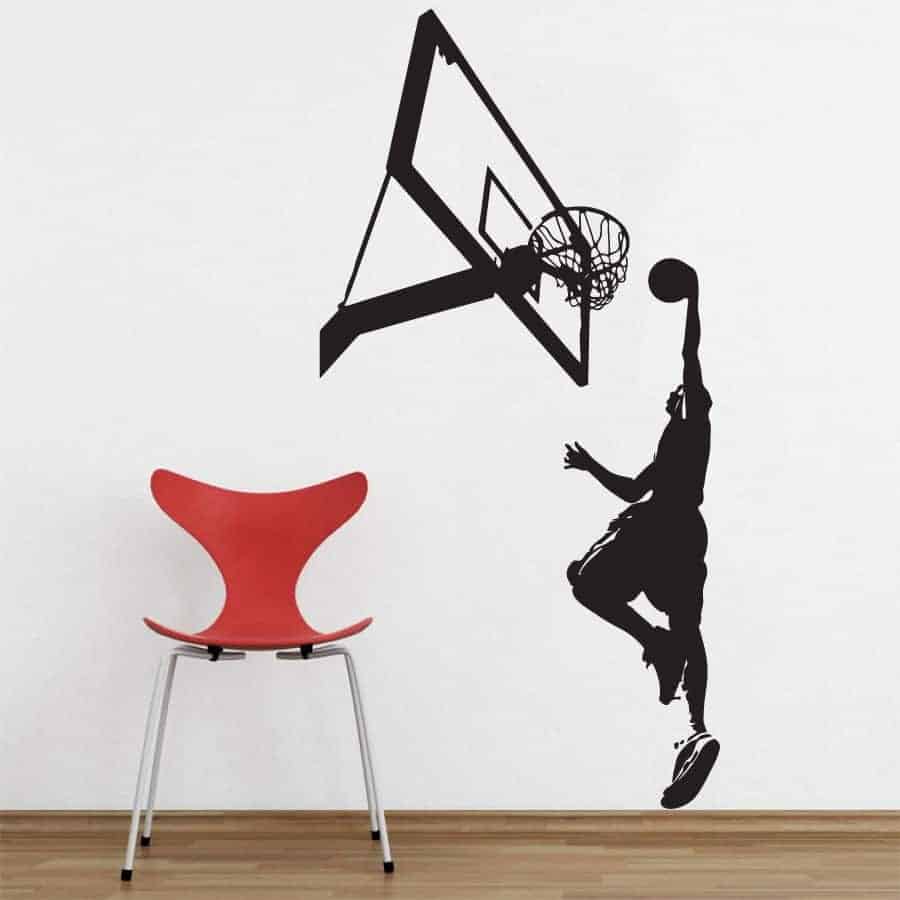 Basketball Dunk Wallsticker