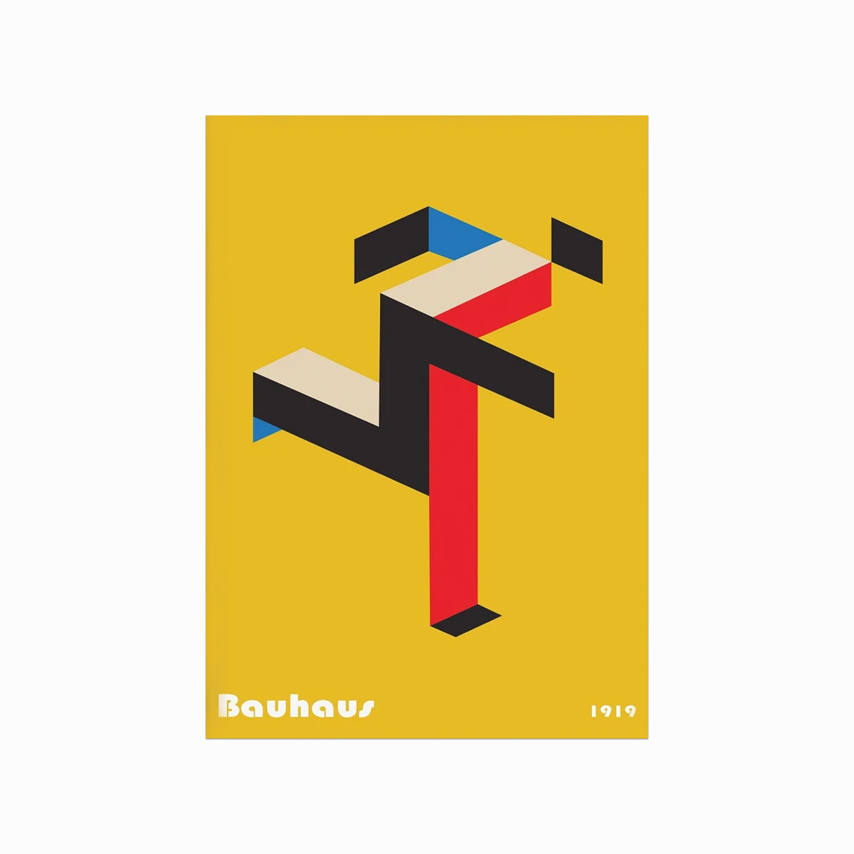 Bauhaus Plakat  Running Man