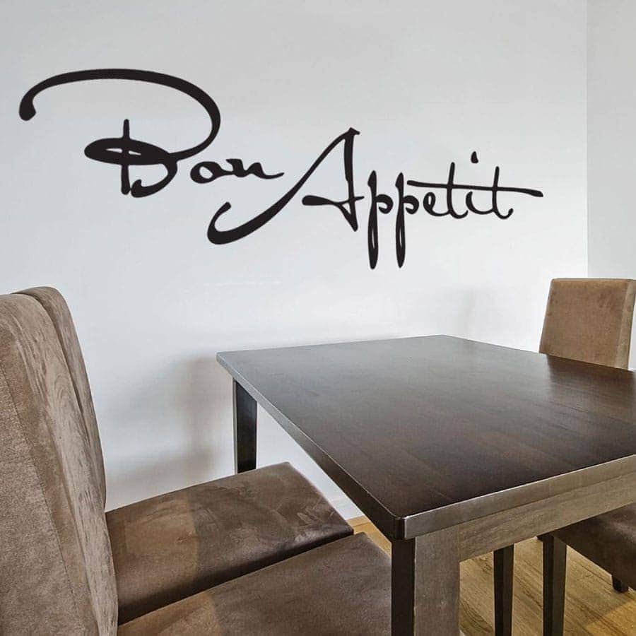 Bon Appetit Wallsticker