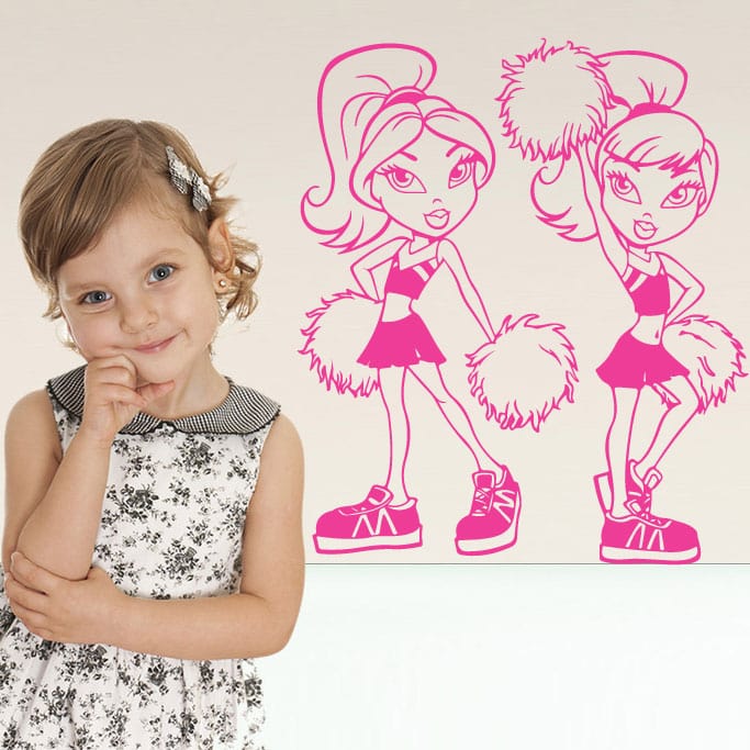 Bratz Cheerleading Wallsticker