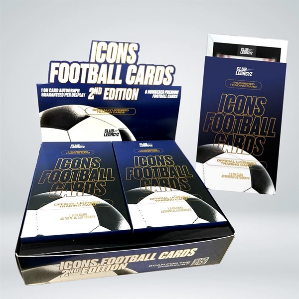 Club Legacyz 2025 Icons 2nd Edition Football Cards Box