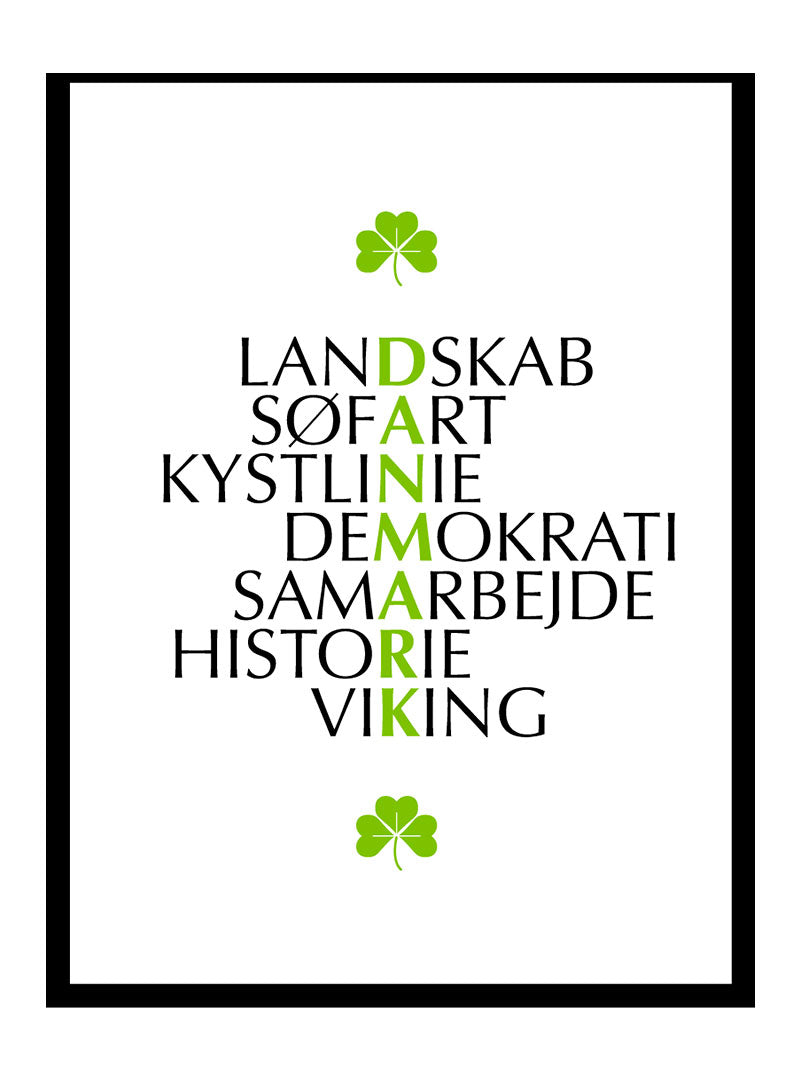 Danmark Plakat