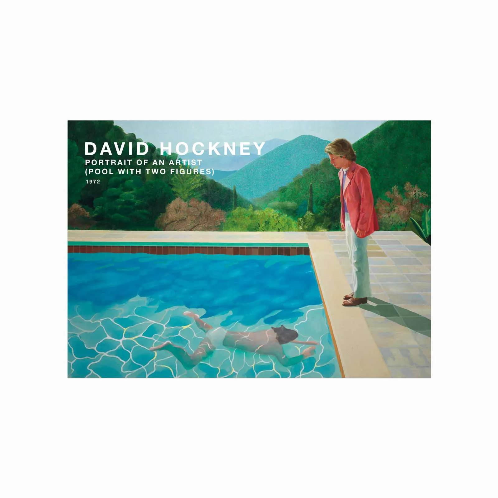 David Hockney Plakat  Portrait Of An Artist  Pool With Two Figures