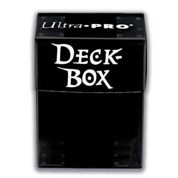 Deck Box Solid Black Sort Ultra Pro  81453