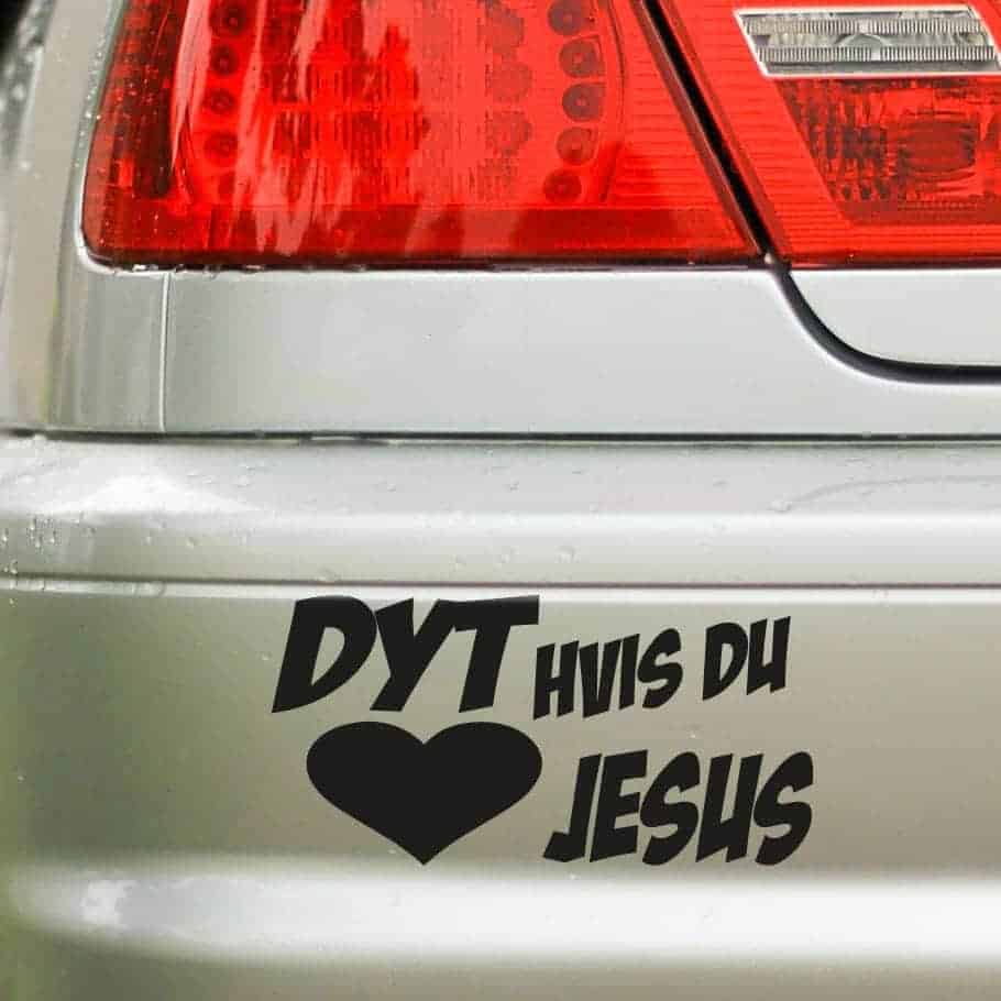 Dyt Jesus Wallsticker