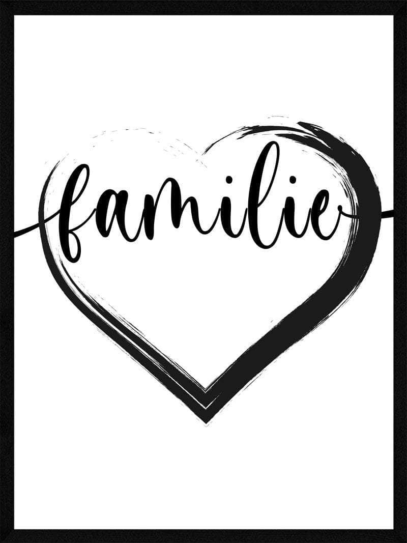 Familie Plakat