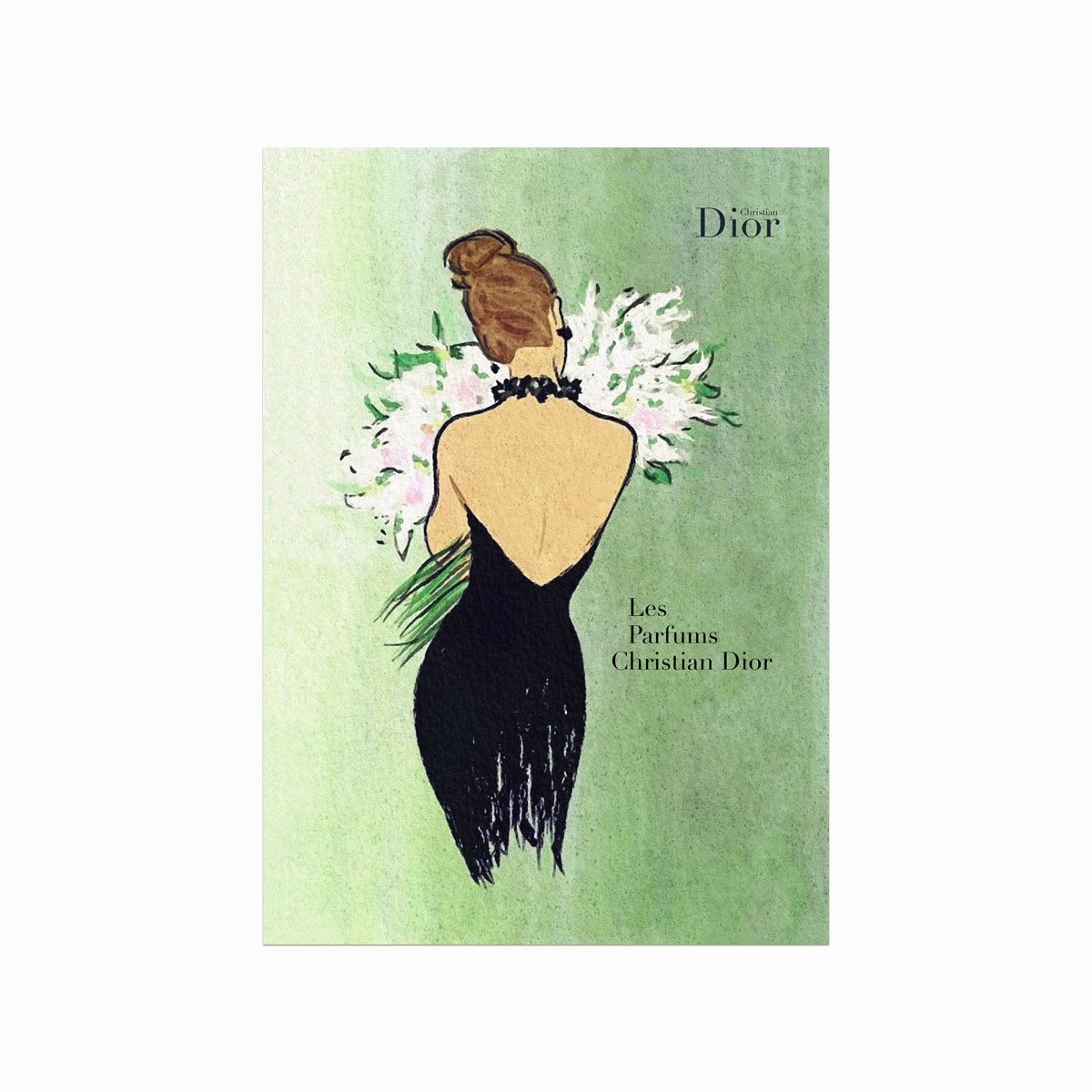 Fashion Plakat  Dior  Les Parfums