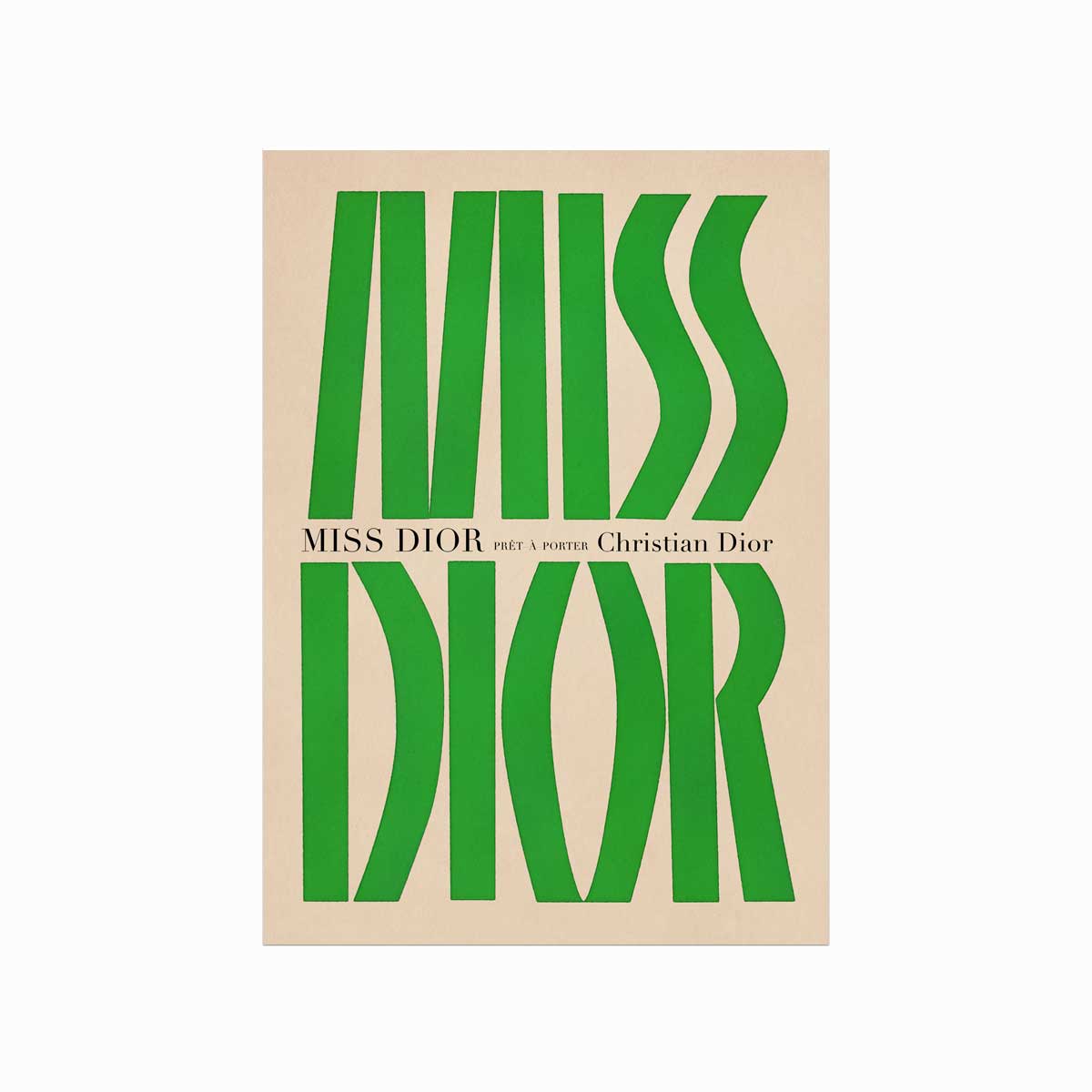 Fashion Plakat  Miss Dior 01