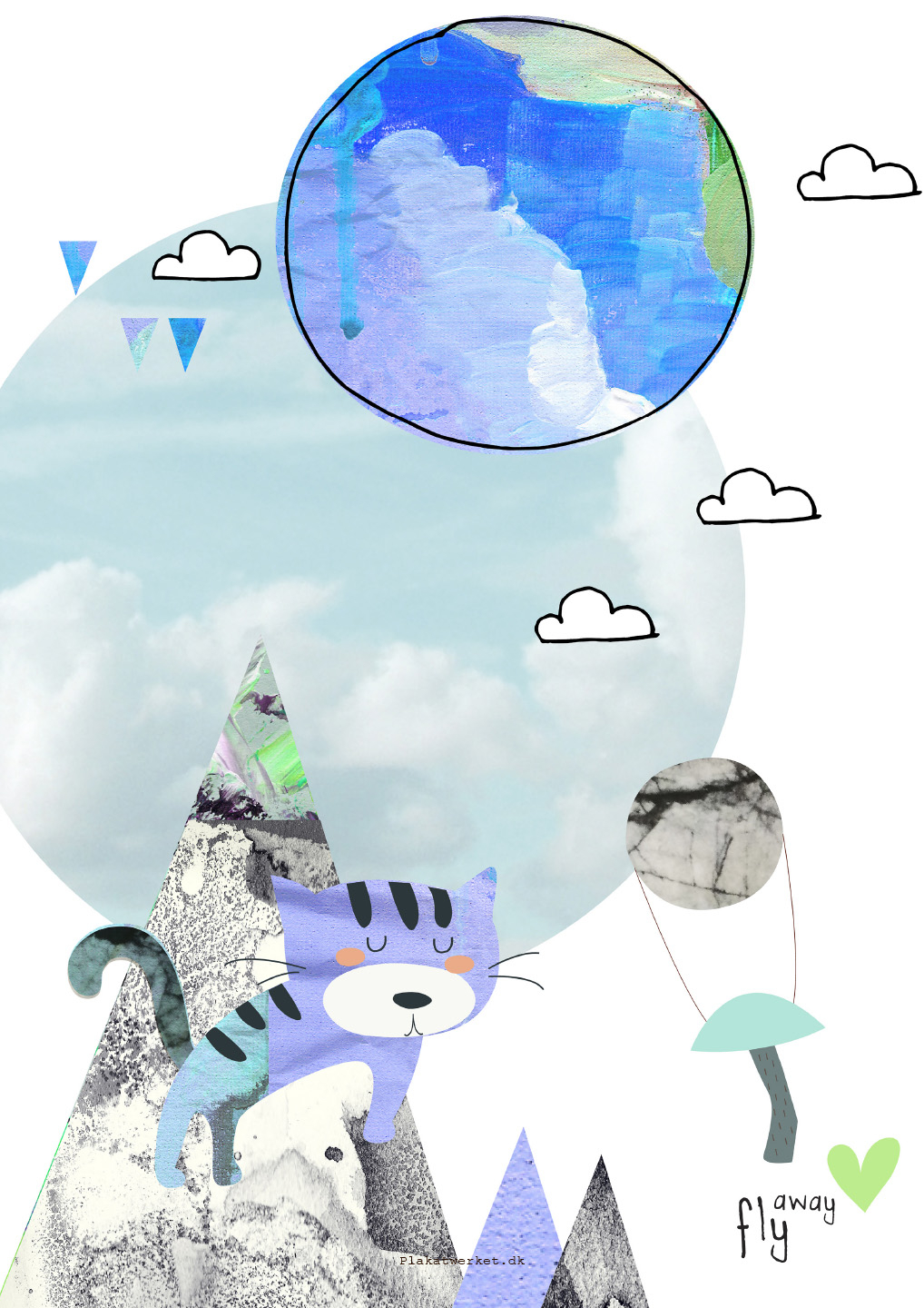 Fly Away Boy Af Plakatwerket