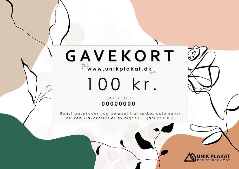 Gavekort På 100 Kr  Print Selv