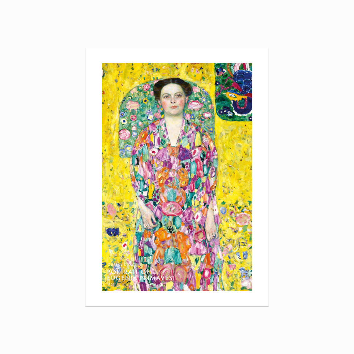 Gustav Klimt  Portrait Of Eugenia Primaves