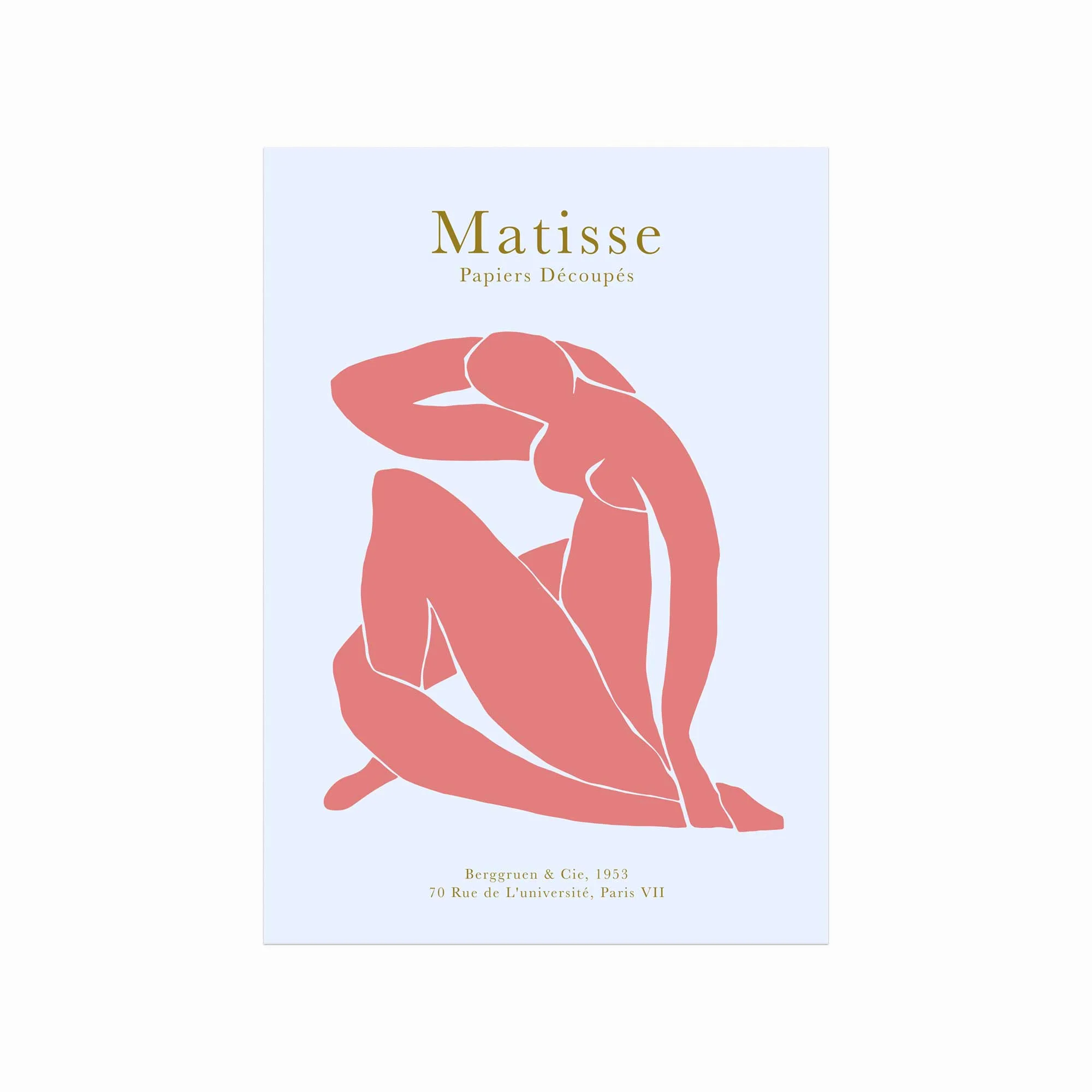 Henri Matisse Plakat  Papiers Découpés 02