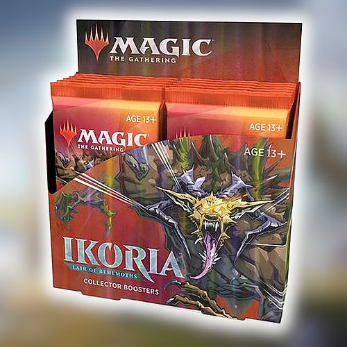 Ikoria: Lair Of Behemoths  Collector Booster Box  Display  12 Collector Boosters  Magic The Gathering