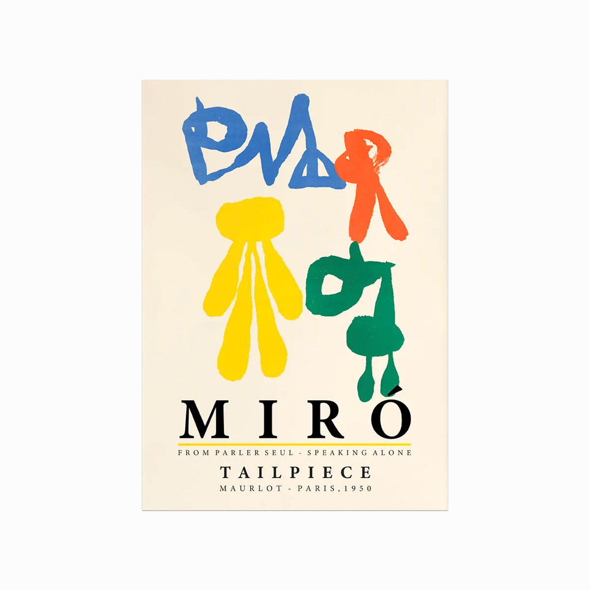 Joan Miró  Tailpiece