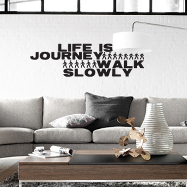 Journey Wallsticker Af Diana Lovring  98x29 Cm