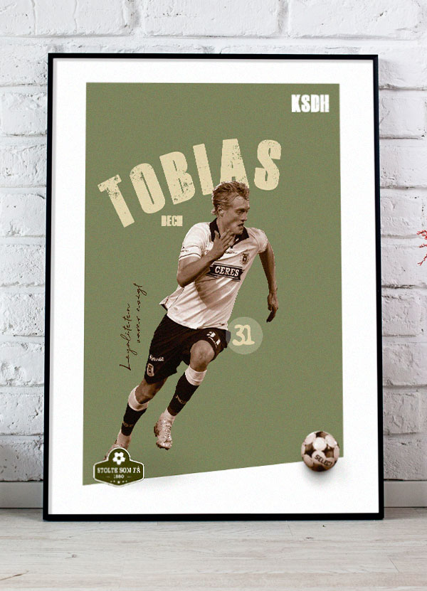 Ksdh  Agf-plakat Tobias Bech 21   29    A4  Kr  199 -