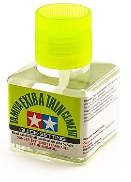 Lim Tamiya Extra Thin Cement: Quick-setting Plastic Glue  Plastiklim 40ml
