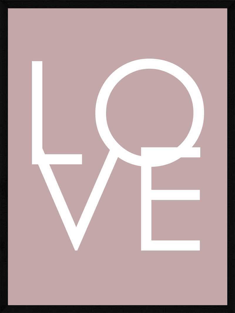 Love Citat Plakat