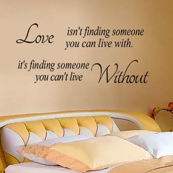 Love Is Finding Someone  Wallsticker