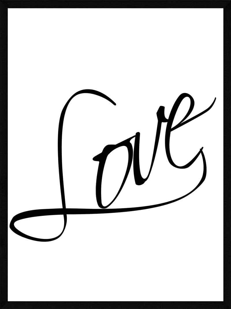 Love Plakat