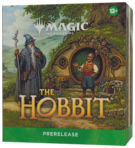 Magic: The Gathering The Hobbit Prerelease Pack  Pre-release Box    Play Boosters   Foil   Spindown-terning