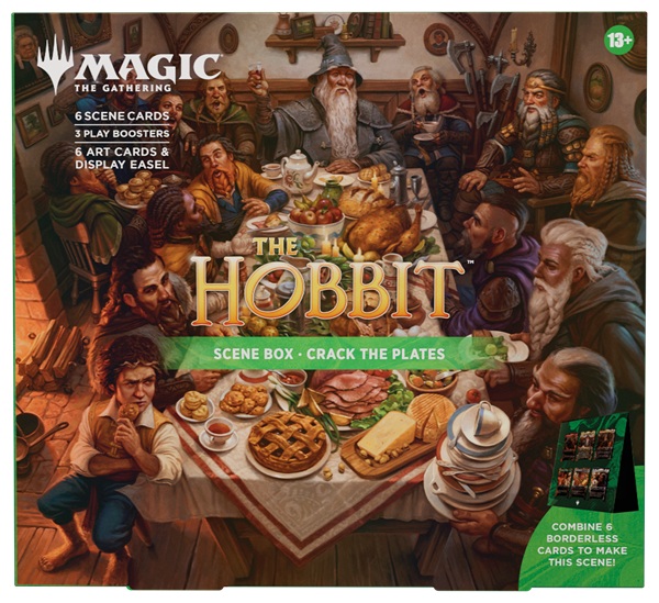 Magic: The Gathering The Hobbit Scene Box: Crack The Plates   Promokort    Play Boosters     Art Cards