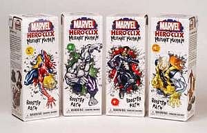 Marvel Heroclix: Mutant Mayhem  -figure Booster Pack