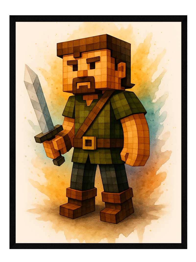 Minecraft Plakat