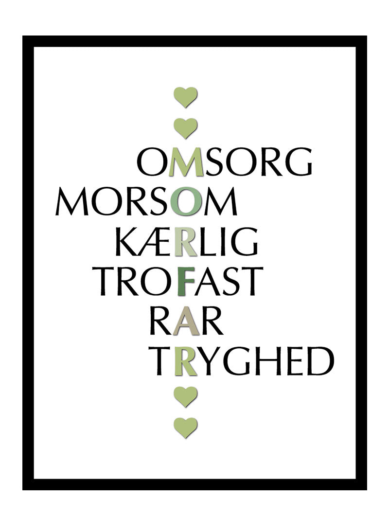 Morfar Citater Plakat