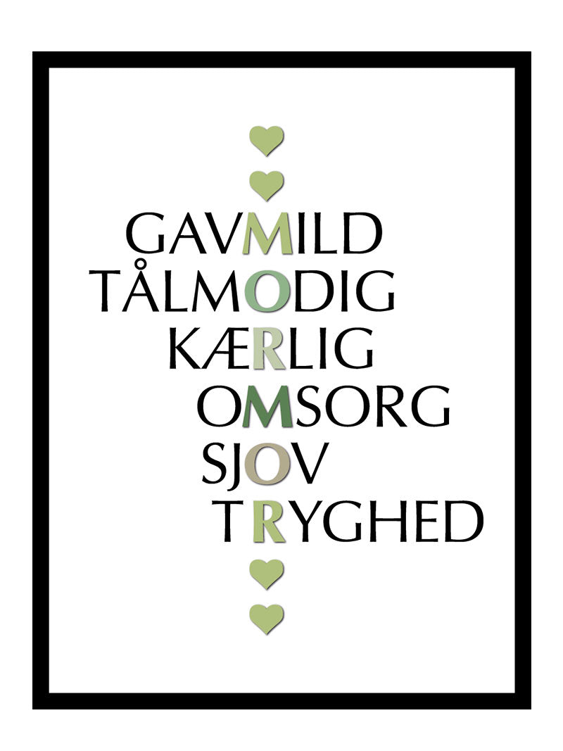 Mormor Citater Plakat