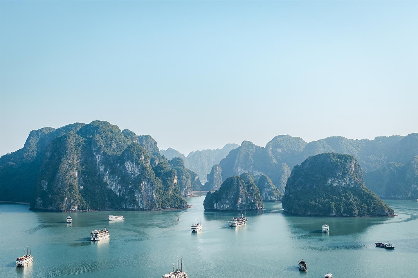 Morning At Ha Long Bay Af Rasmus Gundorff Sæderup