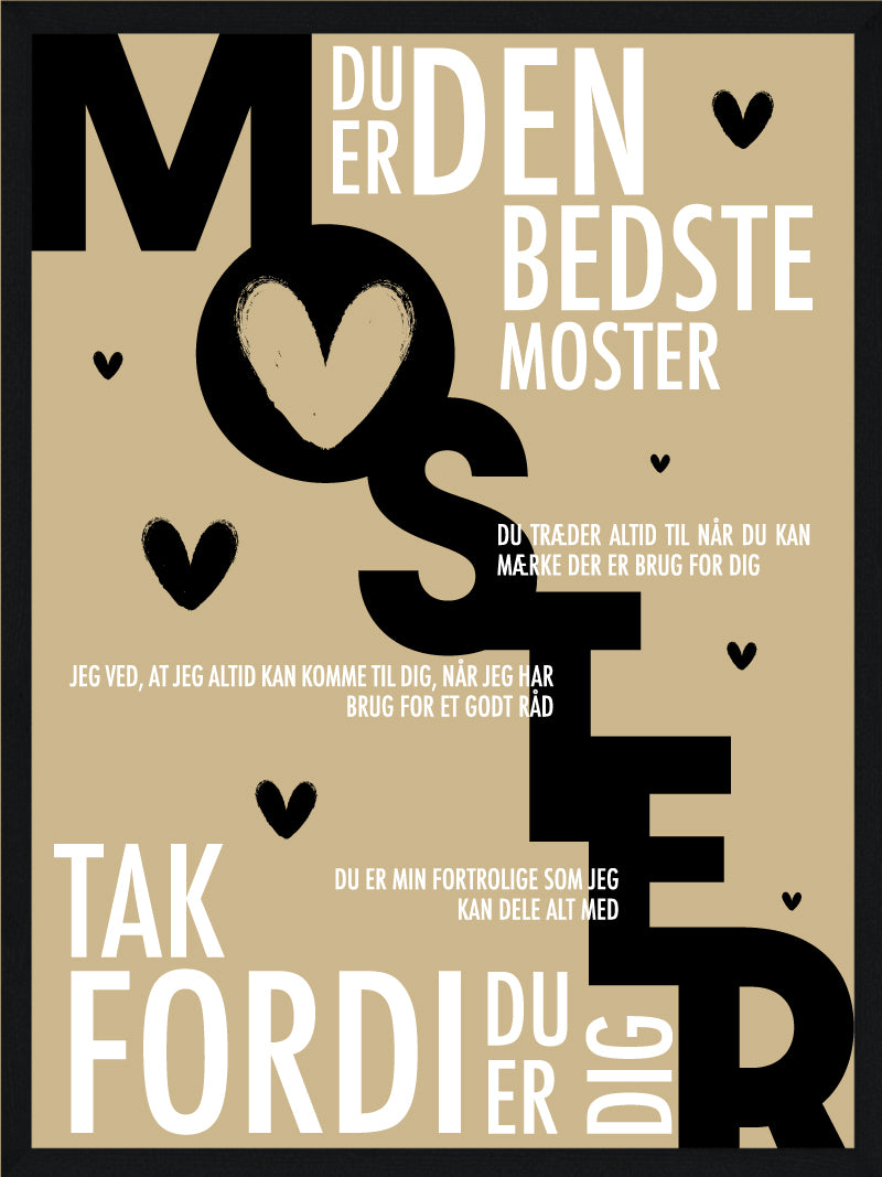 Moster Plakat Personlig Plakat
