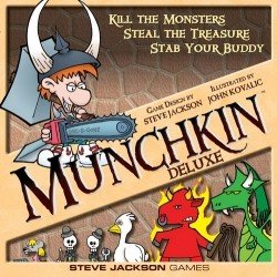 Munchkin Deluxe Grundspillet Med Ekstra  Gaveide