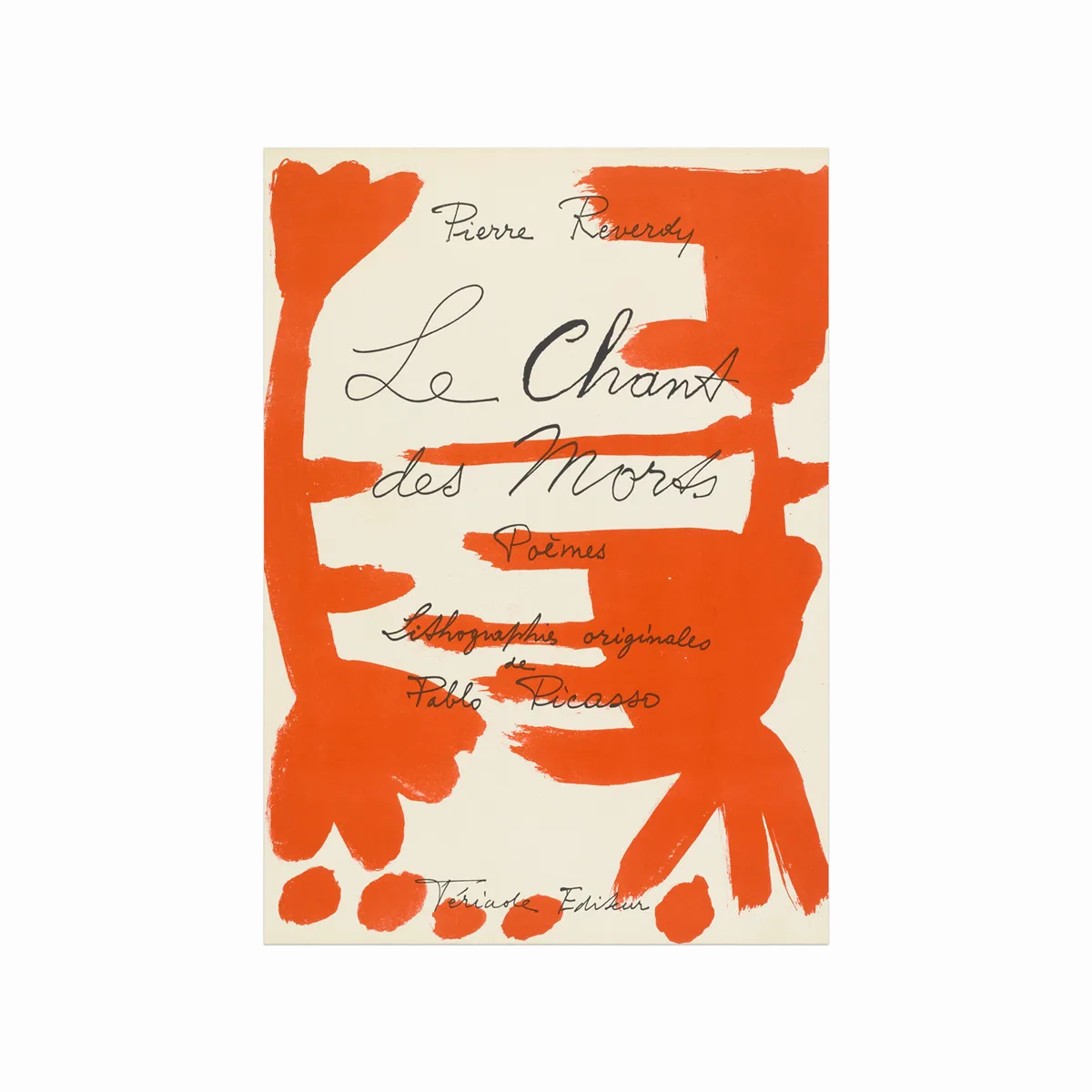 Pablo Picasso Plakat  Le Chant