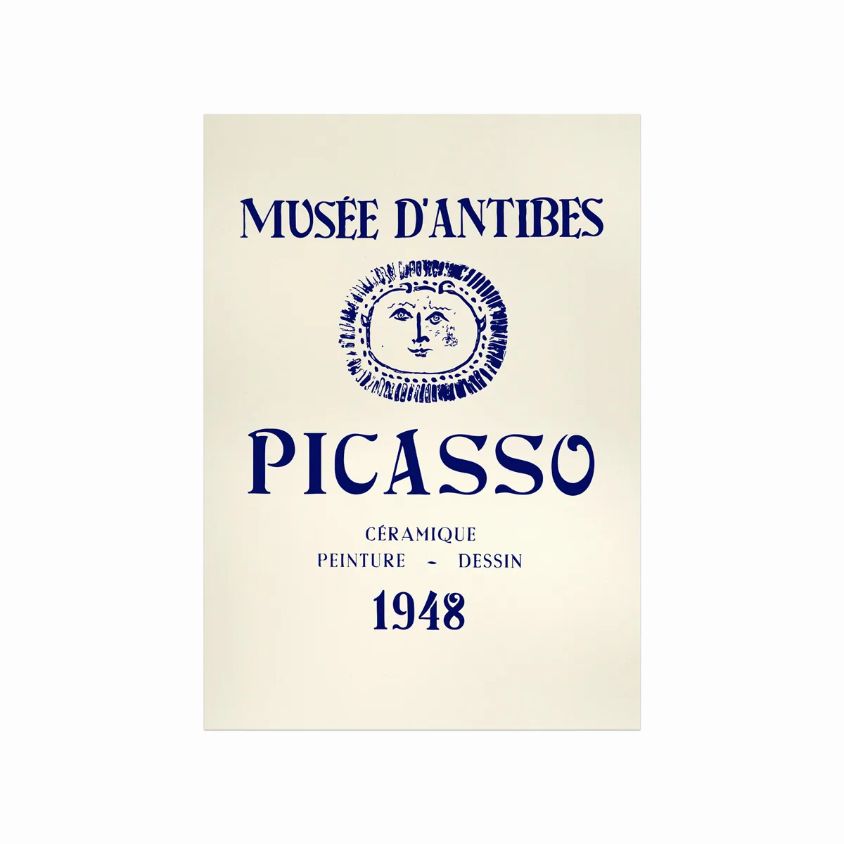 Pablo Picasso Plakat  Musée   Antibes