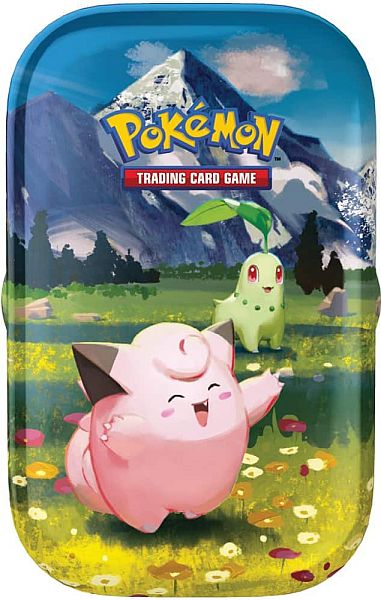Pokemon Ascended Heroes Mini Tin: Clefairy   Chikorita