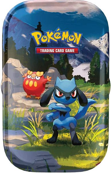 Pokemon Ascended Heroes Mini Tin: Riolu   Darumaka