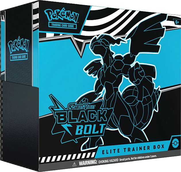 Pokemon Black Bolt Elite Trainer Box  Zekrom Thundurus