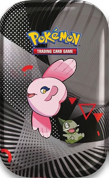 Pokemon Black Bolt   White Flare Mini Tin: Alomomola   Axew