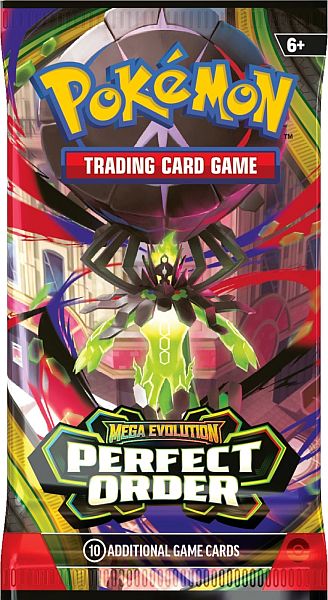Pokemon Booster Pakke Me03 Mega Evolution: Perfect Order