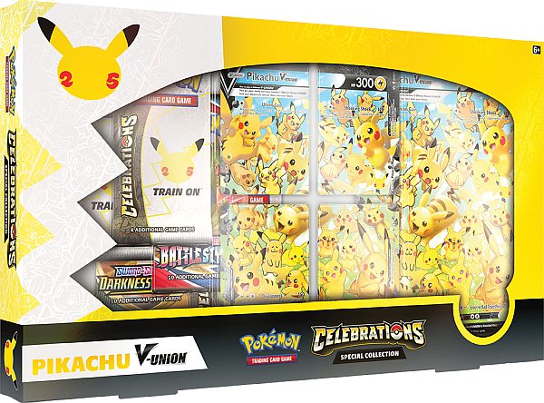 Pokemon Celebrations  25th  Pikachu  -union Special Collection