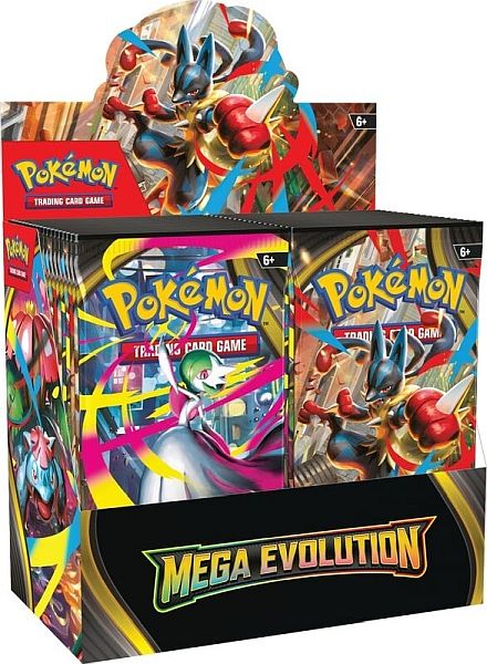 Pokemon Display  Booster Box  Me01 Mega Evolution: Base Set 36 Boosters