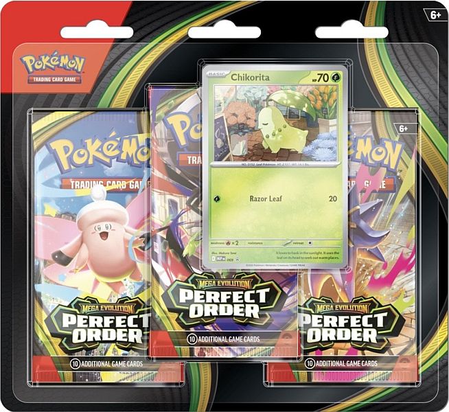 Pokemon Me03 Perfect Order  -pack Blister: Chikorita