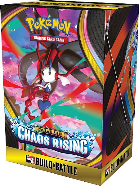 Pokemon Mega Evolution: Chaos Rising Build   Battle Kit  Prerelease Box  Promokort    Boosters Og Mere