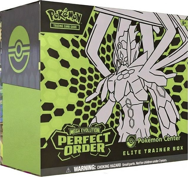 Pokemon Perfect Order Pokemon Center Elite Trainer Box